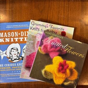 Knitting Books sold as set